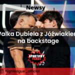 Walka Dubiela z Jóźwiakiem na backstage