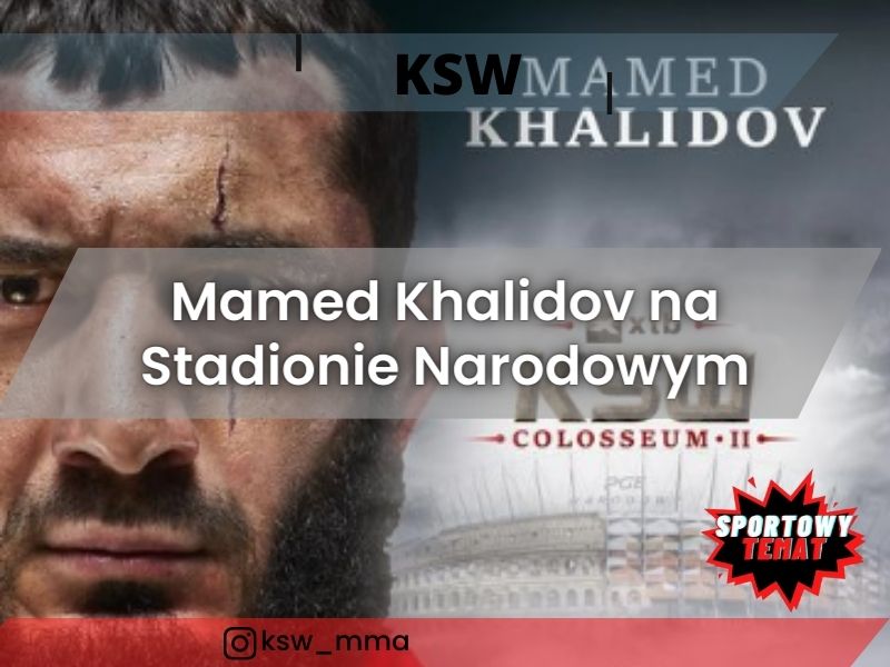 Mamed Khalidov na Stadionie Narodowym