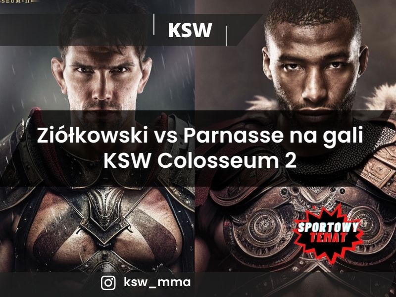 Ziółkowski vs Parnasse na gali KSW Colosseum 2