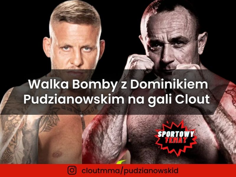 Walka Bomby z Dominikiem Pudzianowskim na gali Clout MMA 1