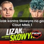 Walka Lizaka z Dominikiem Skowyrą na gali Clout MMA 1