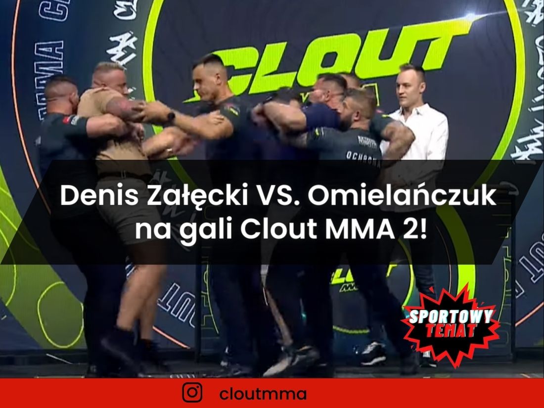 Denis Załęcki zmierzy się z Danielem Omielańczukiem na gali Clout MMA 2!