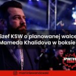 Szef KSW o planowanej walce Mameda Khalidova w boksie!