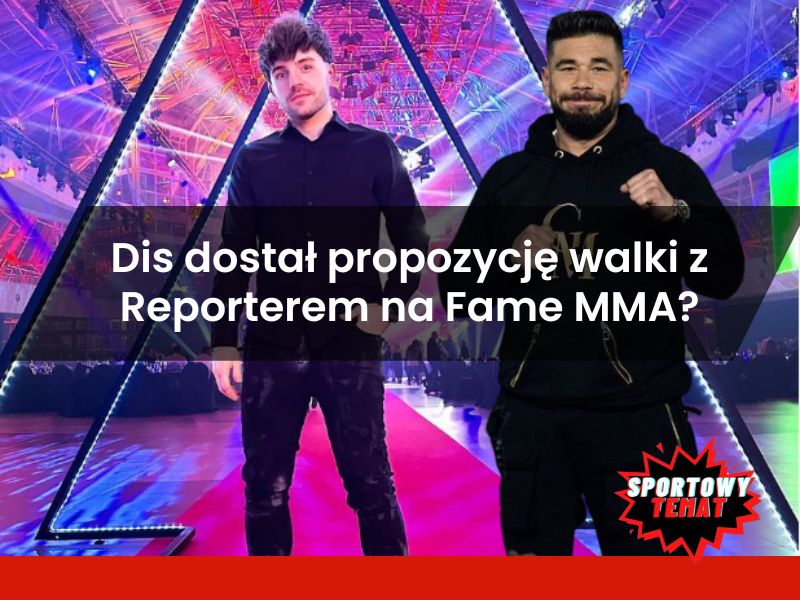DisStream dostał propozycję walki z Szalonym Reporterem na Fame MMA?