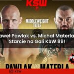 Paweł Pawlak vs. Michał Materla - Starcie na Gali KSW 89!