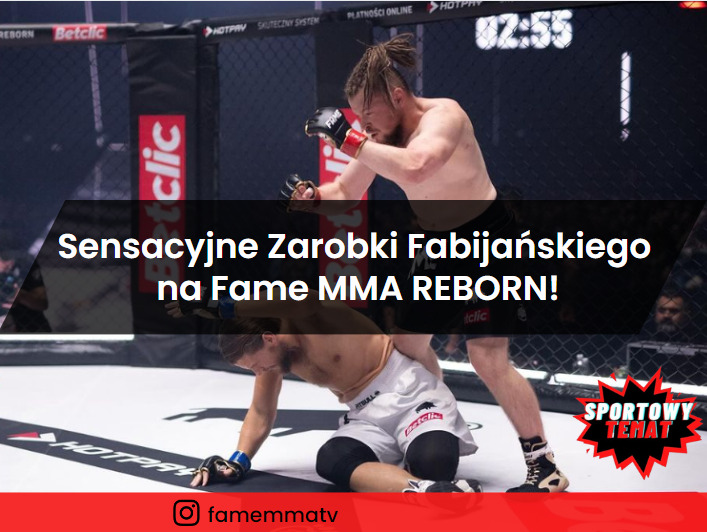 Sensacyjne Zarobki Sebastiana Fabijańskiego na Fame MMA REBORN!