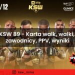 KSW 89 - Karta walk, walki, zawodnicy, PPV, wyniki