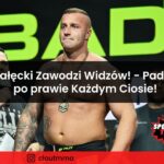 Denis Załęcki Zawodzi Widzów! - Padał po prawie Każdym Ciosie!