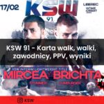 KSW 91 - Karta walk, walki, zawodnicy, PPV, wyniki
